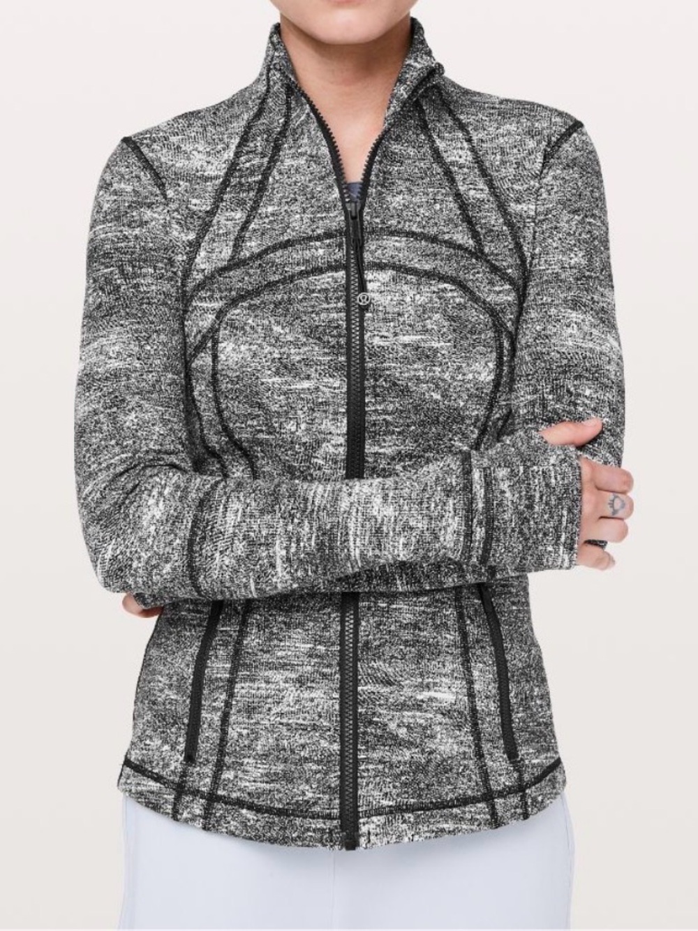 lululemon Black and Gray Jacket